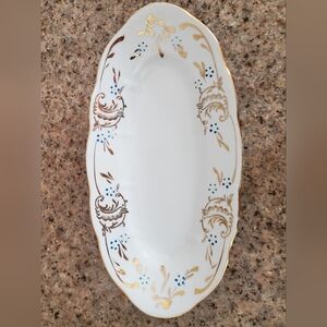 1 oval plate, Made in the USSR 1960, 'Nezabudка"